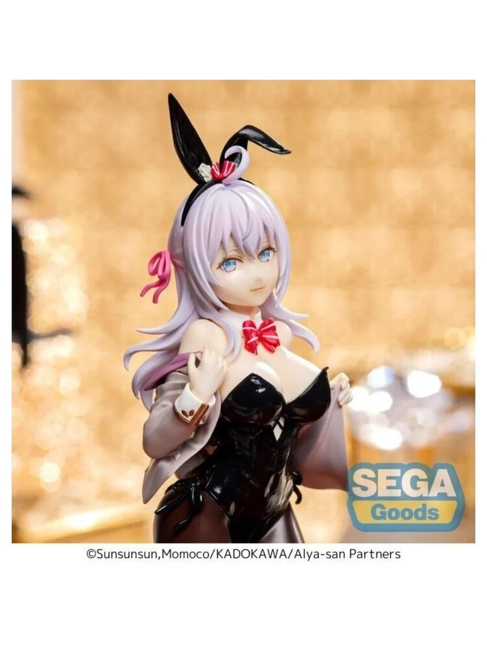Sega Luminasta Alya Sometimes Hides Her Feelings in Russian Bunny Figure NIB